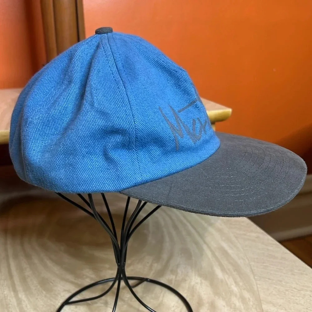 Vintage Michigan Spell out Colorblock Adjustable SnapBack Baseball Cap - Picture 4 of 8